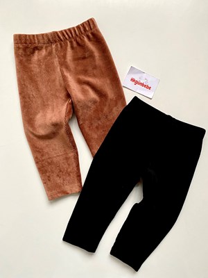 Kadife Beli Lastikli Tayt