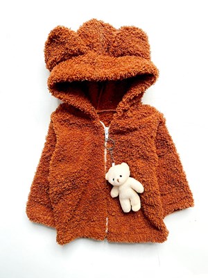 Welsoft  Oyuncak Ayılı Unisex hırka