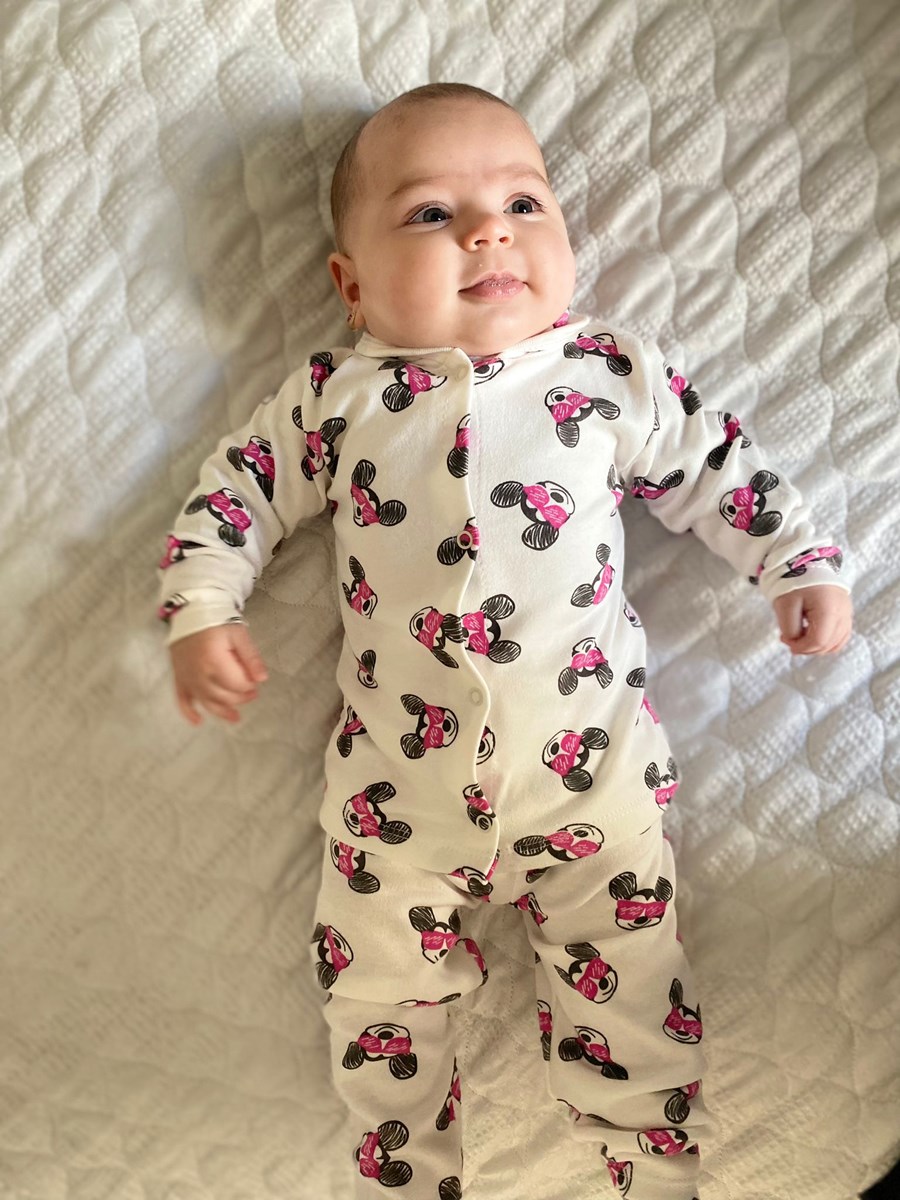 Minnie Penye Kumaş Mevsimlik Pijama Takımı 