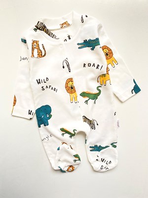 Aslan Desenli Mevsimlik Tulum