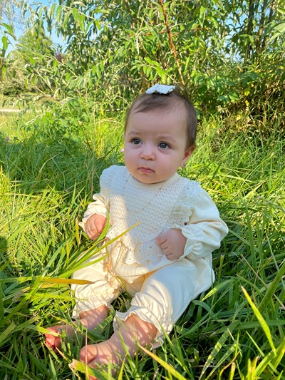 Amelia %100 Pamuk Tokalı Yaka Detaylı Mevsimlik Tulum