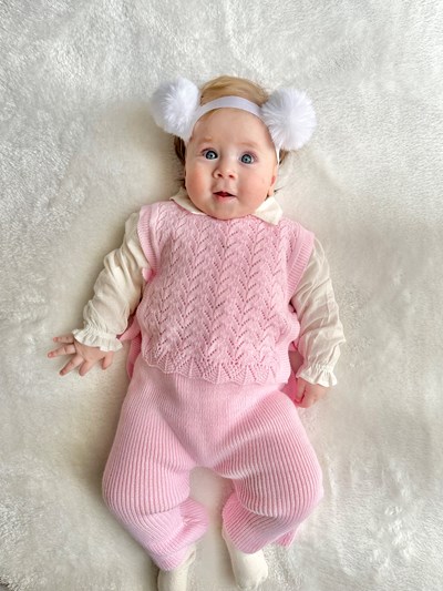 Amelia Süveterli Gömlekli 3’lü Triko Premium Takım