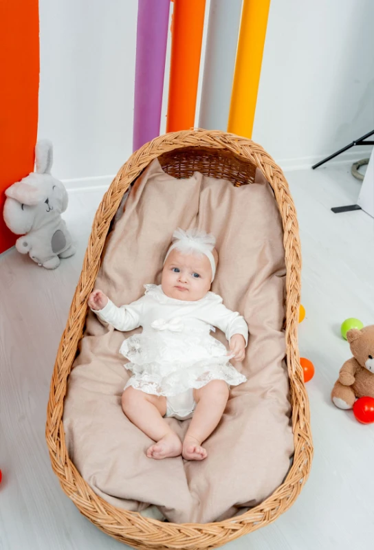 Sıra Dantelli Badili Zıbınlı %100 Pamuk Premium Kalite Romper Bandanalı Set