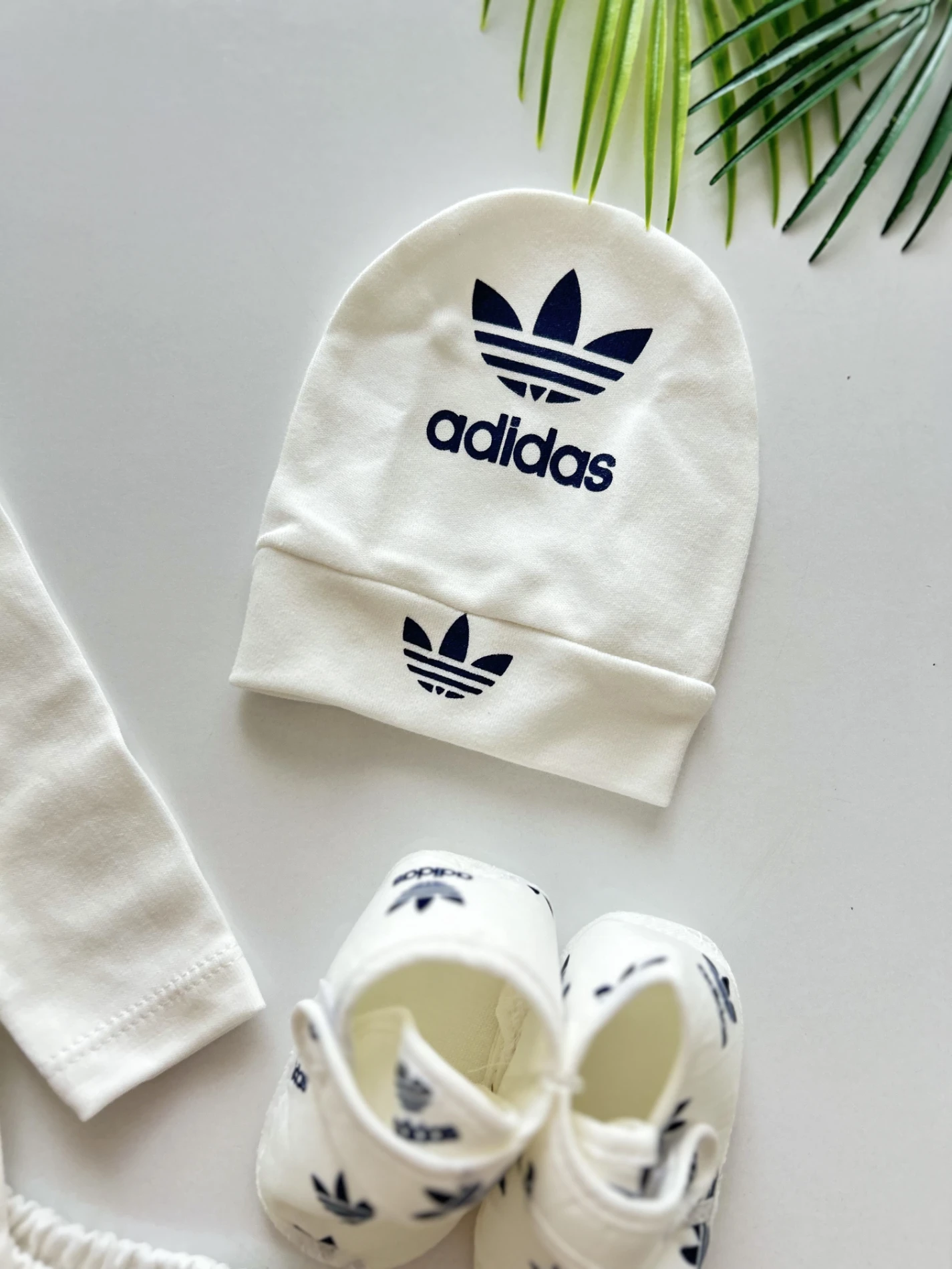 Adidas Baskılı 5 Parça Yenidoğan Set