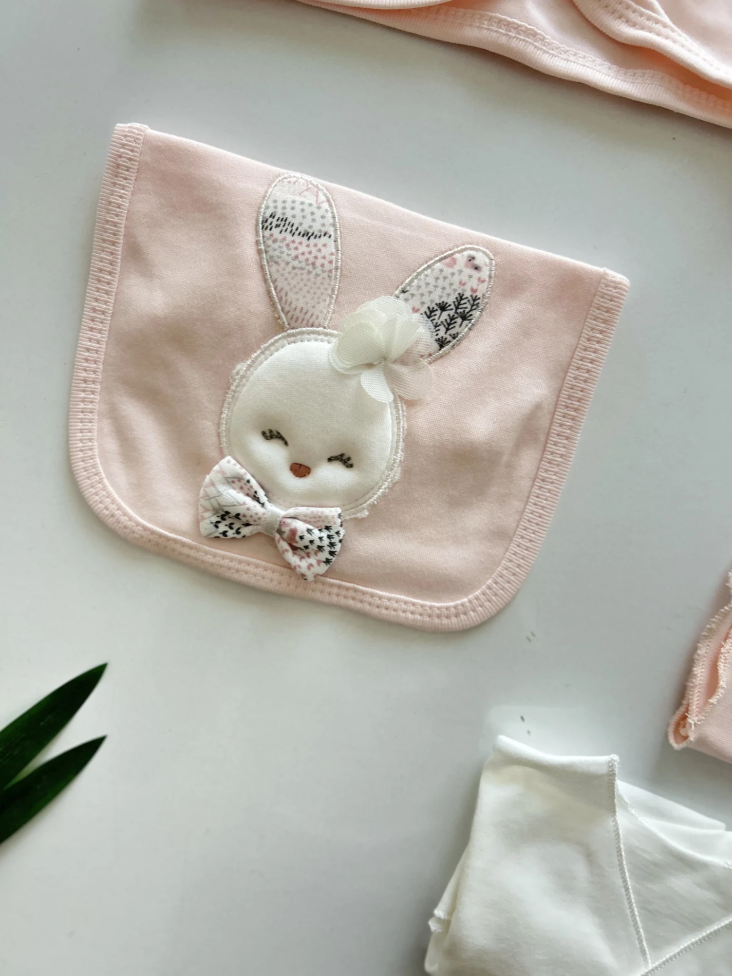 Cute Rabbit 10 Parça %100 Pamuk Premium Kalite Yenidoğan Hastane Çıkışı Seti