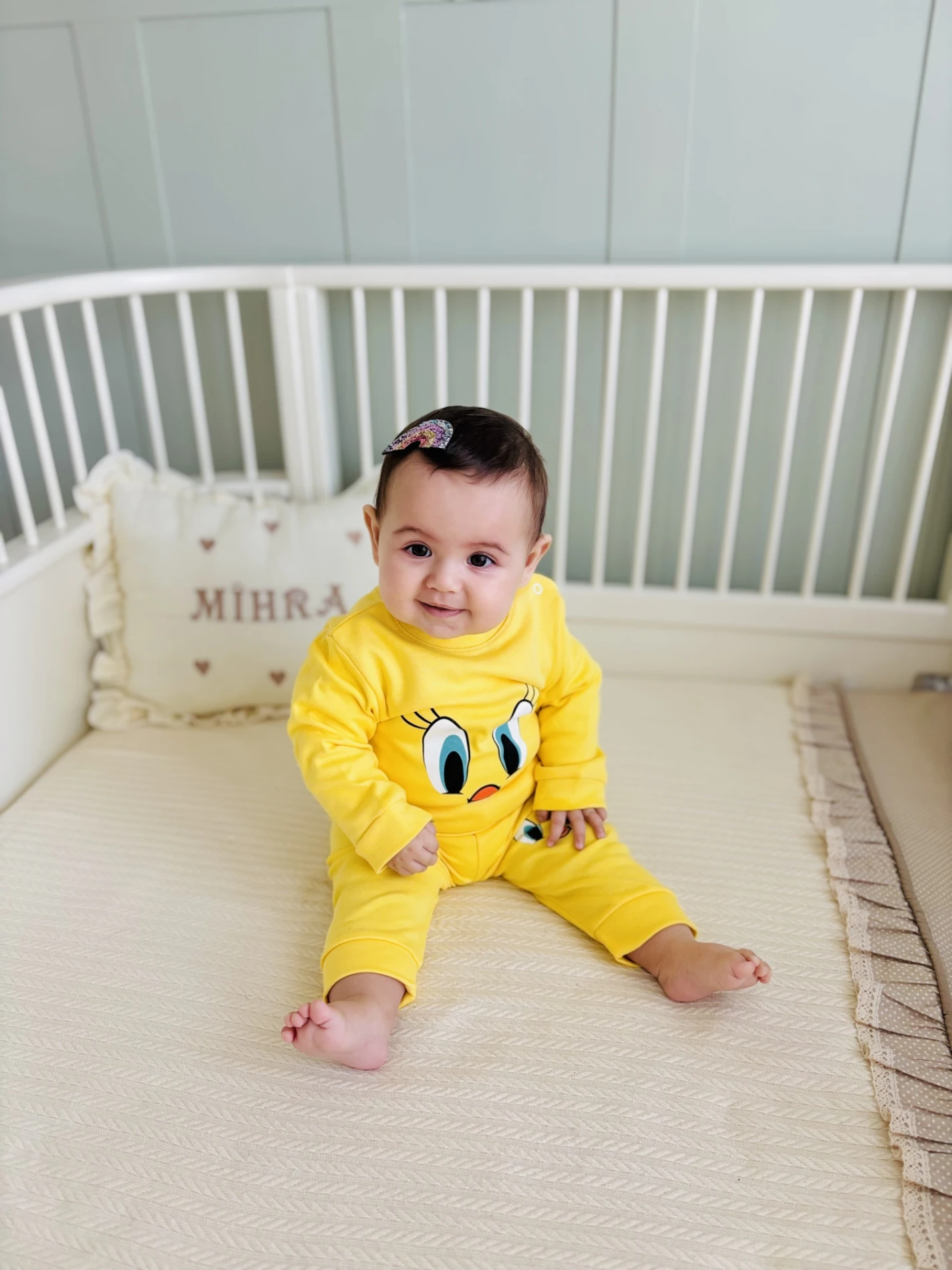 Tweety Baskılı %100 Pamuk Mevsimlik Unisex Takım