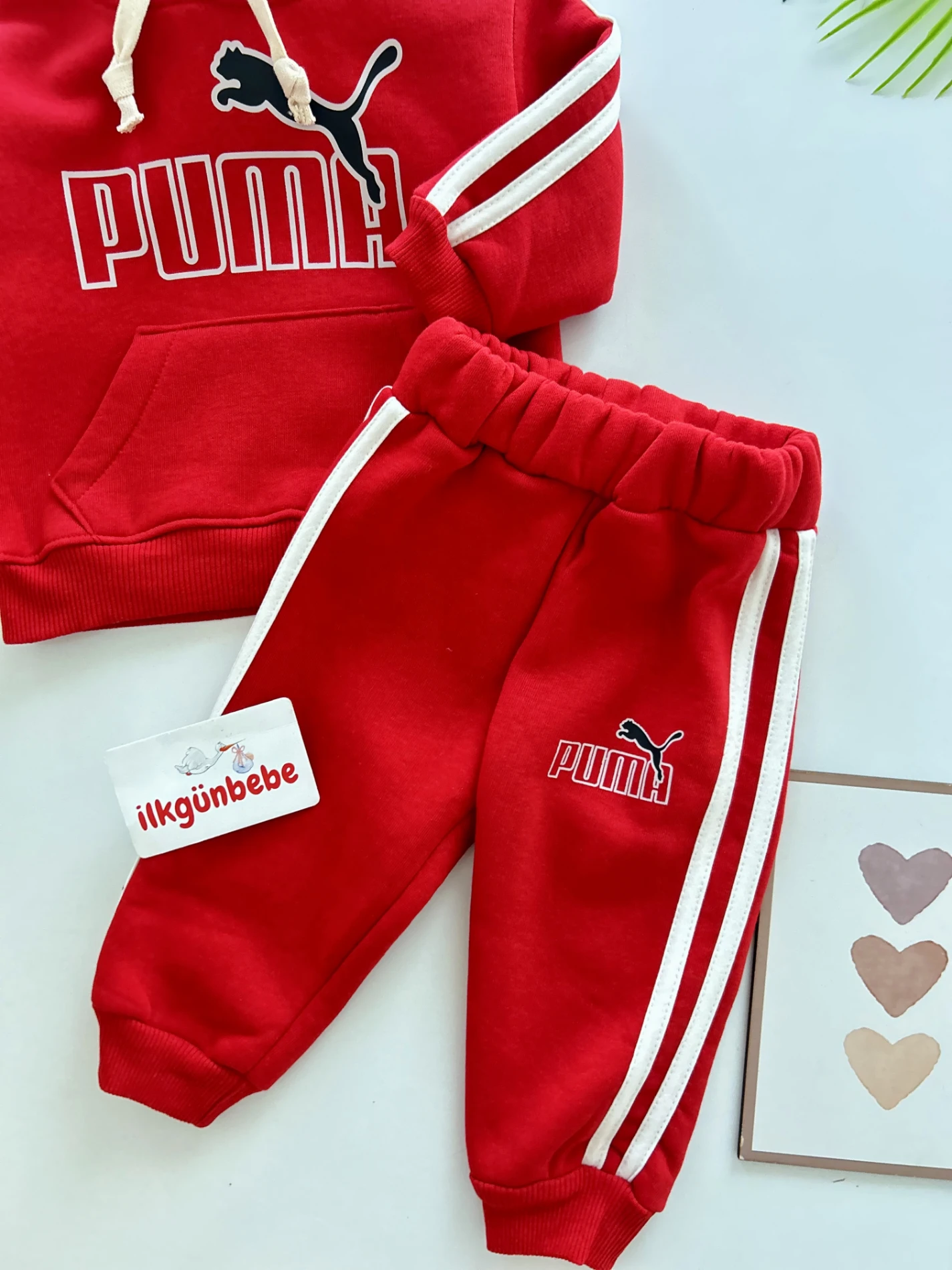 3 İp İçi Şardonlu Kışlık Marka 2’li Takım