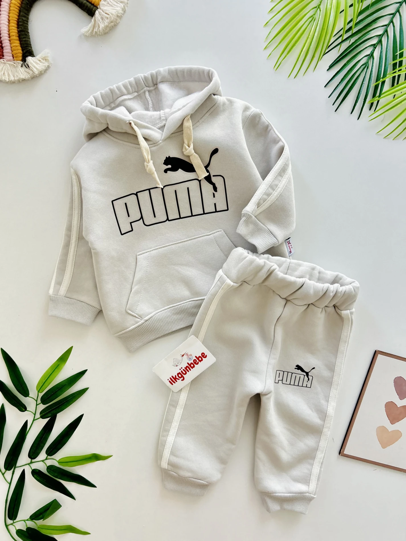 3 İp İçi Şardonlu Kışlık Marka 2’li Takım