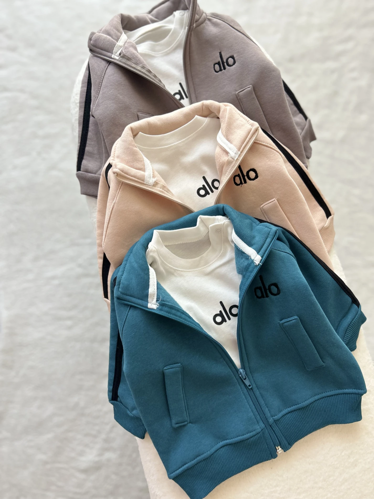 Alo 3 İp İçi Şardonlu 3’lü Kışlık Spor Takım