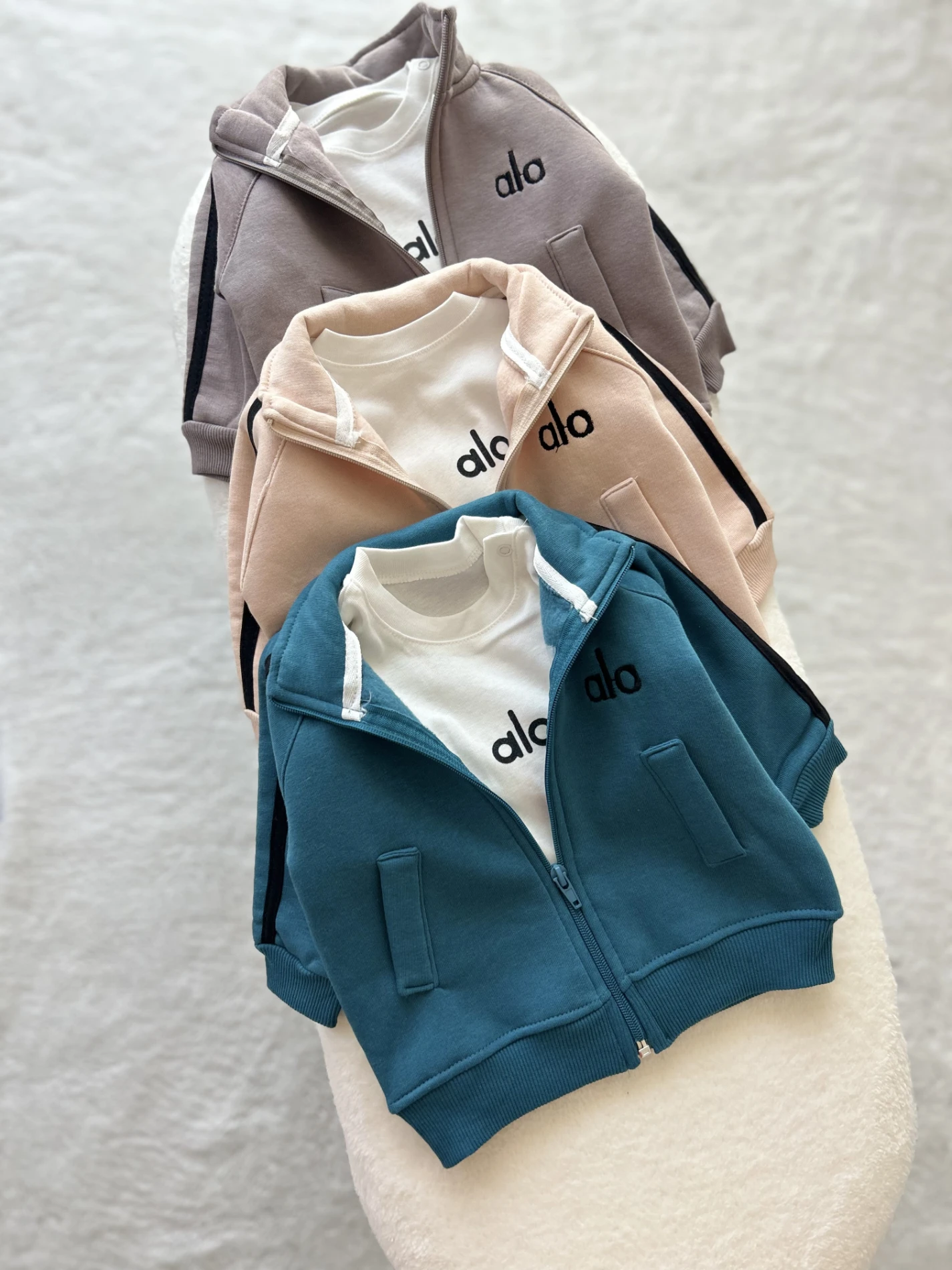 Alo 3 İp İçi Şardonlu 3’lü Kışlık Spor Takım