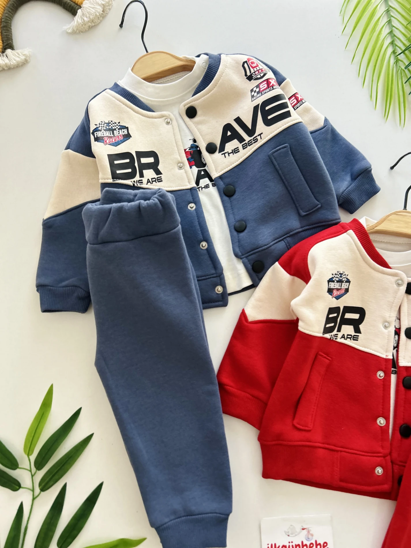 Brave Yarışçı 3 İp İçi Şardonlu 3’lü Kışlık Spor Takım