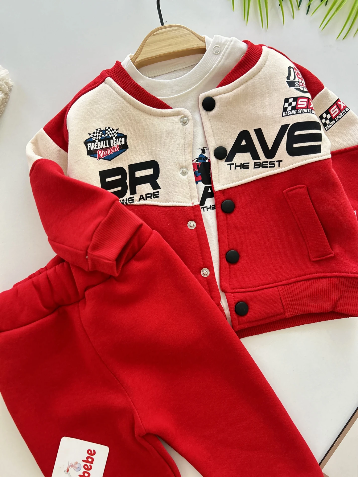 Brave Yarışçı 3 İp İçi Şardonlu 3’lü Kışlık Spor Takım