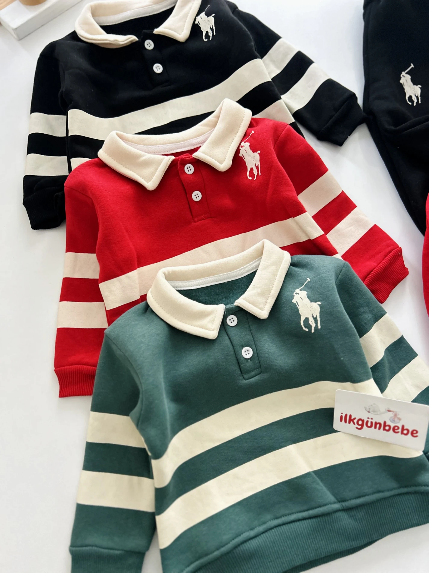 Marka  Polo  Yakalı 3 İp Şardonlu Kışlık Takım