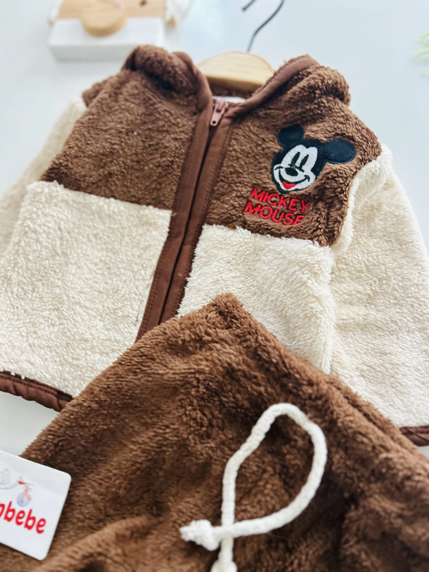 Mickey Mouse Welsoft Kışlık 2’li Takım