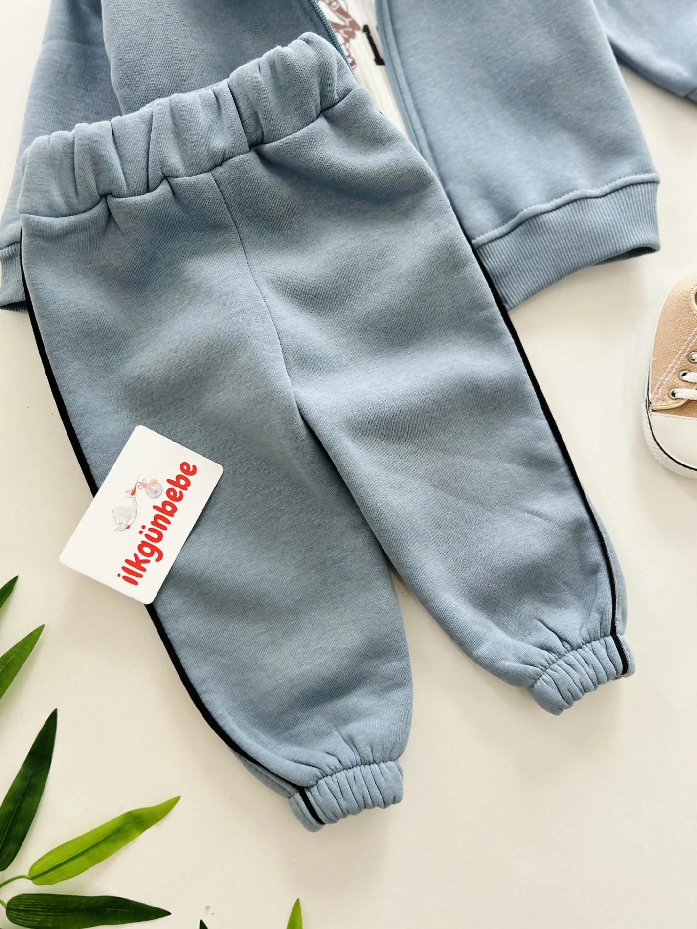 Marka Polo 3 İp Şardonlu Premium Kalite Dik Yaka 3’lü Takım