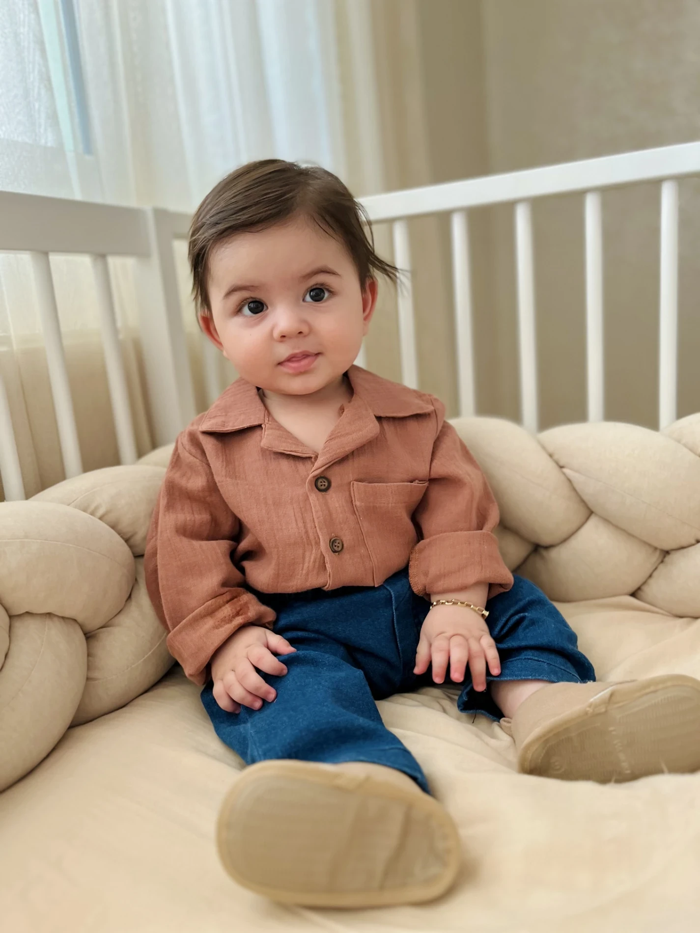 Müslin Kumaş Cepli Gömlekli Likralı Esnek Kumaş Pantalonlu %100 Pamuk Premium Kalite 2’li Takım