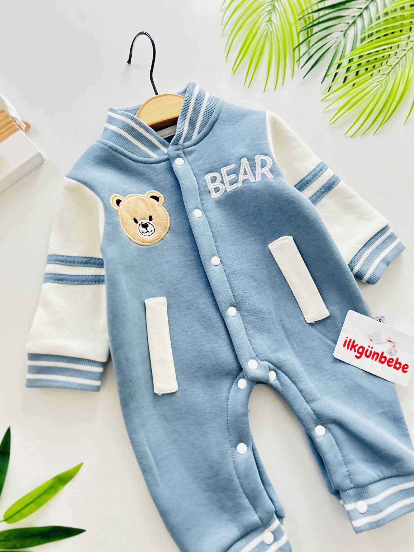 Bear Kolej Ceketli 3 İp İçi Şardonlu Kışlık Tulum