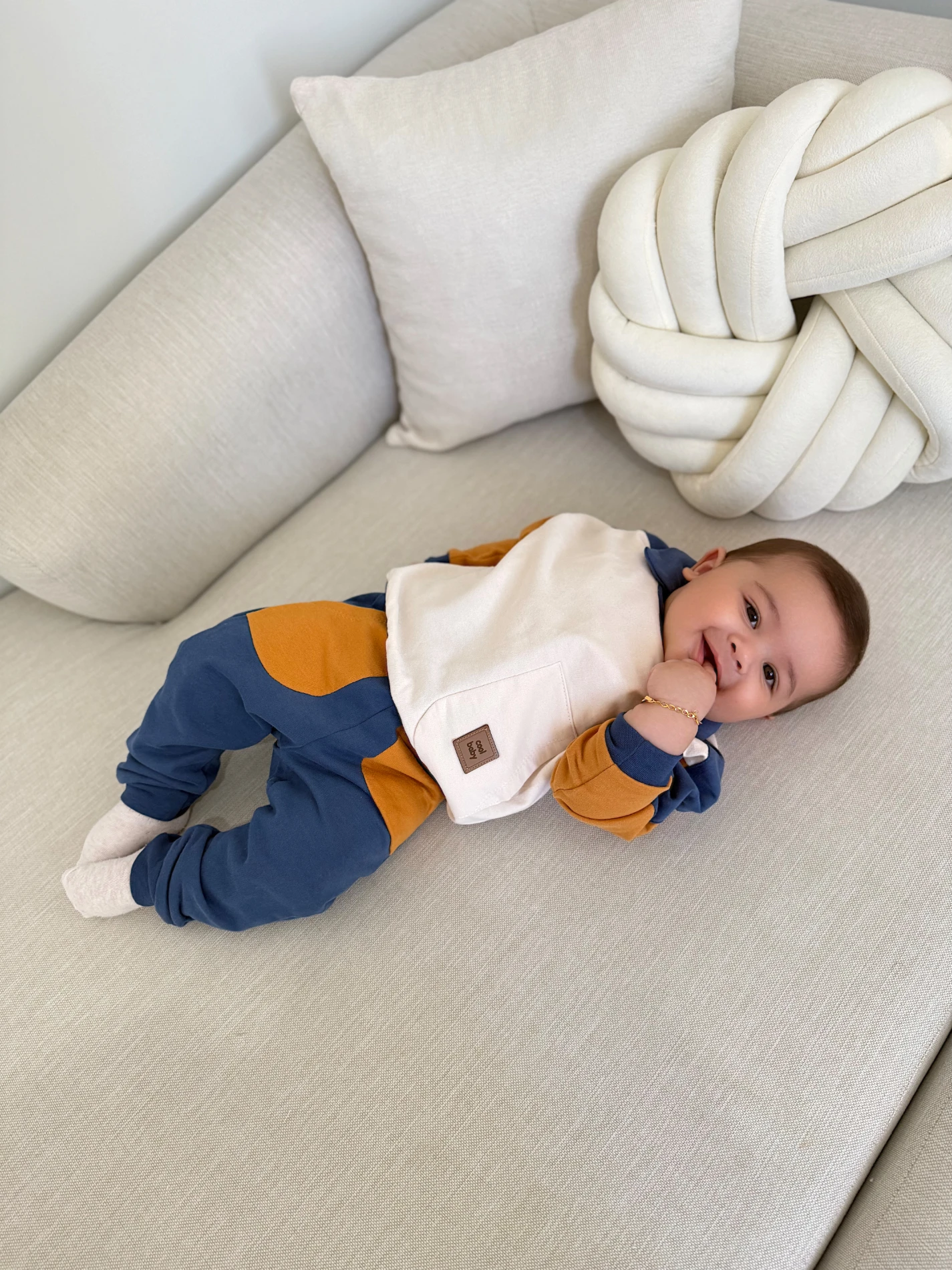 Cool Baby Polo Yaka %100 Pamuk 2’li Takım