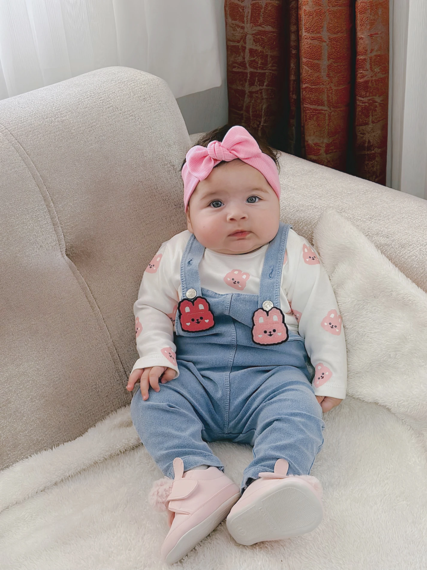 Sevimli Figür Desenli %100 Pamuk Likralı 2’li Takım