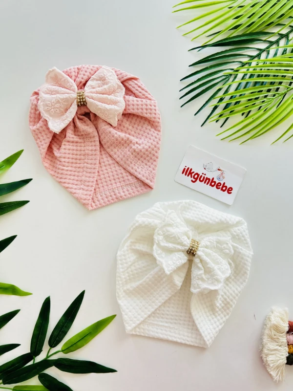 Fiyonklu Bone 2’li Set