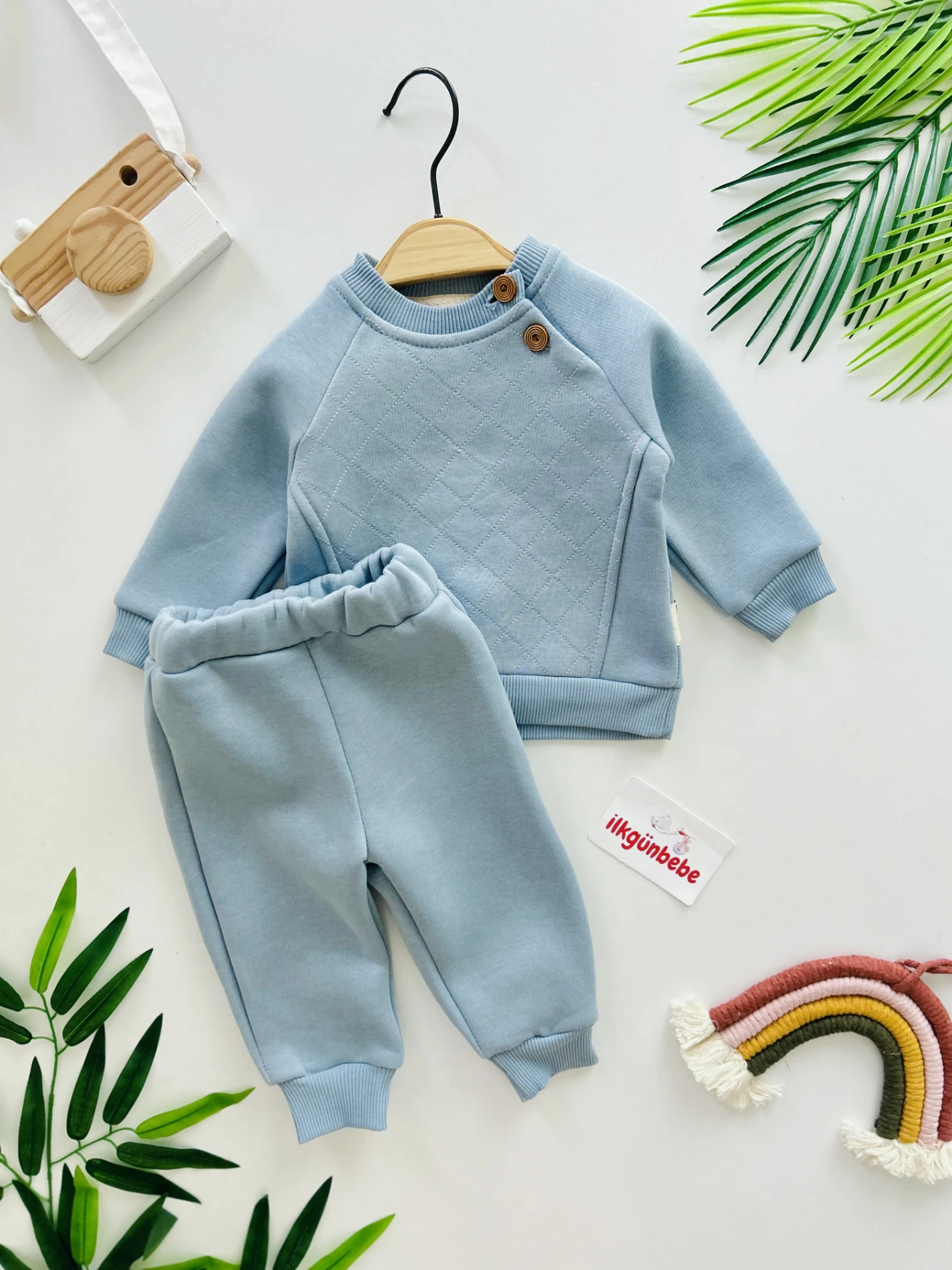 3 İp Şardonlu Basic Cool Takım