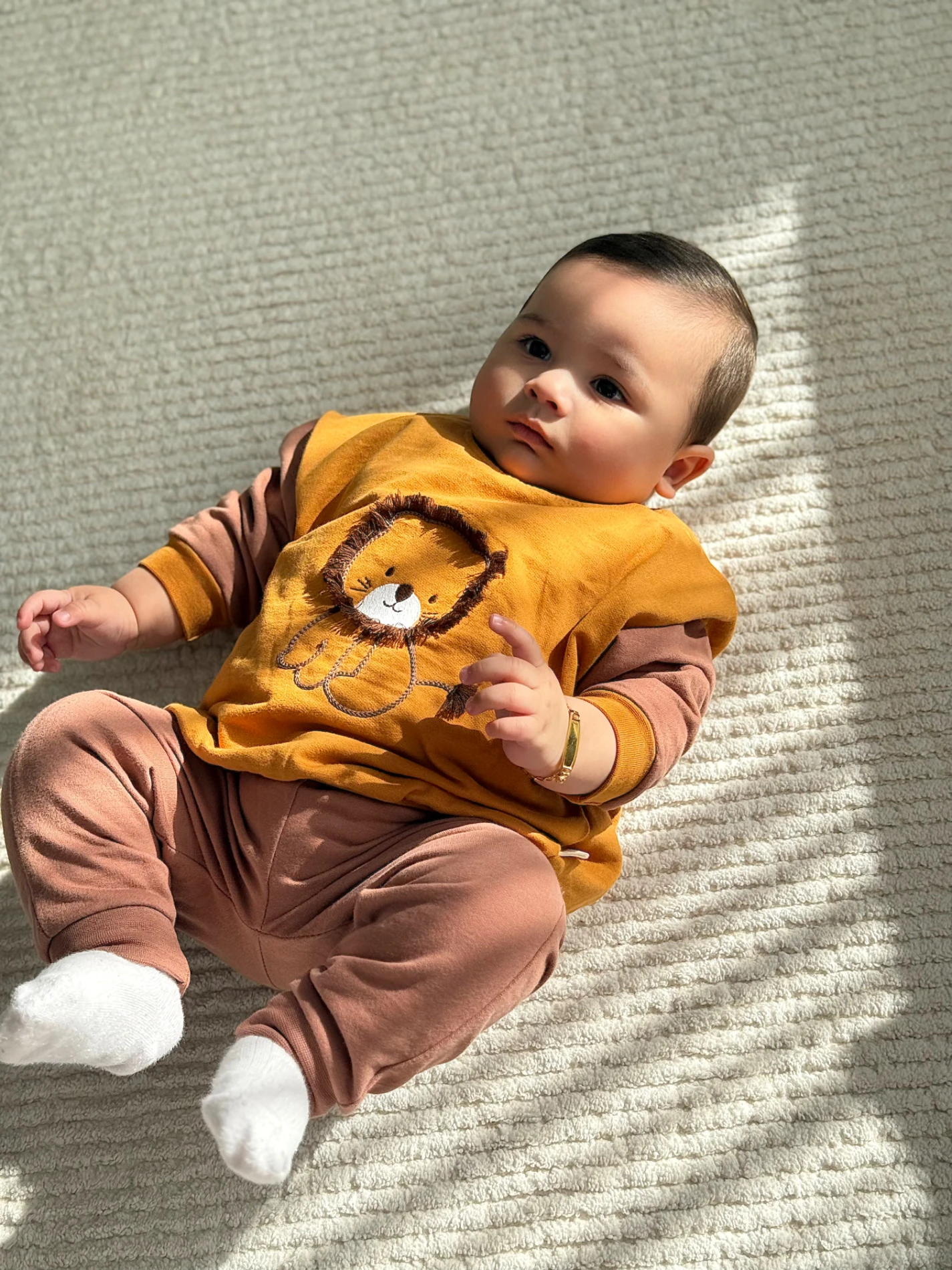 Aslan Temalı %100 Pamuk 2’li Takım 