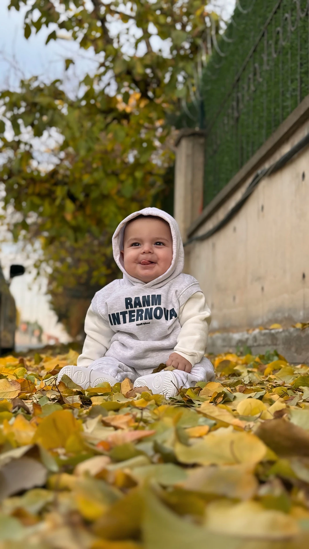 3 İp Şardonlu Spor Sweatli 2’li Takım