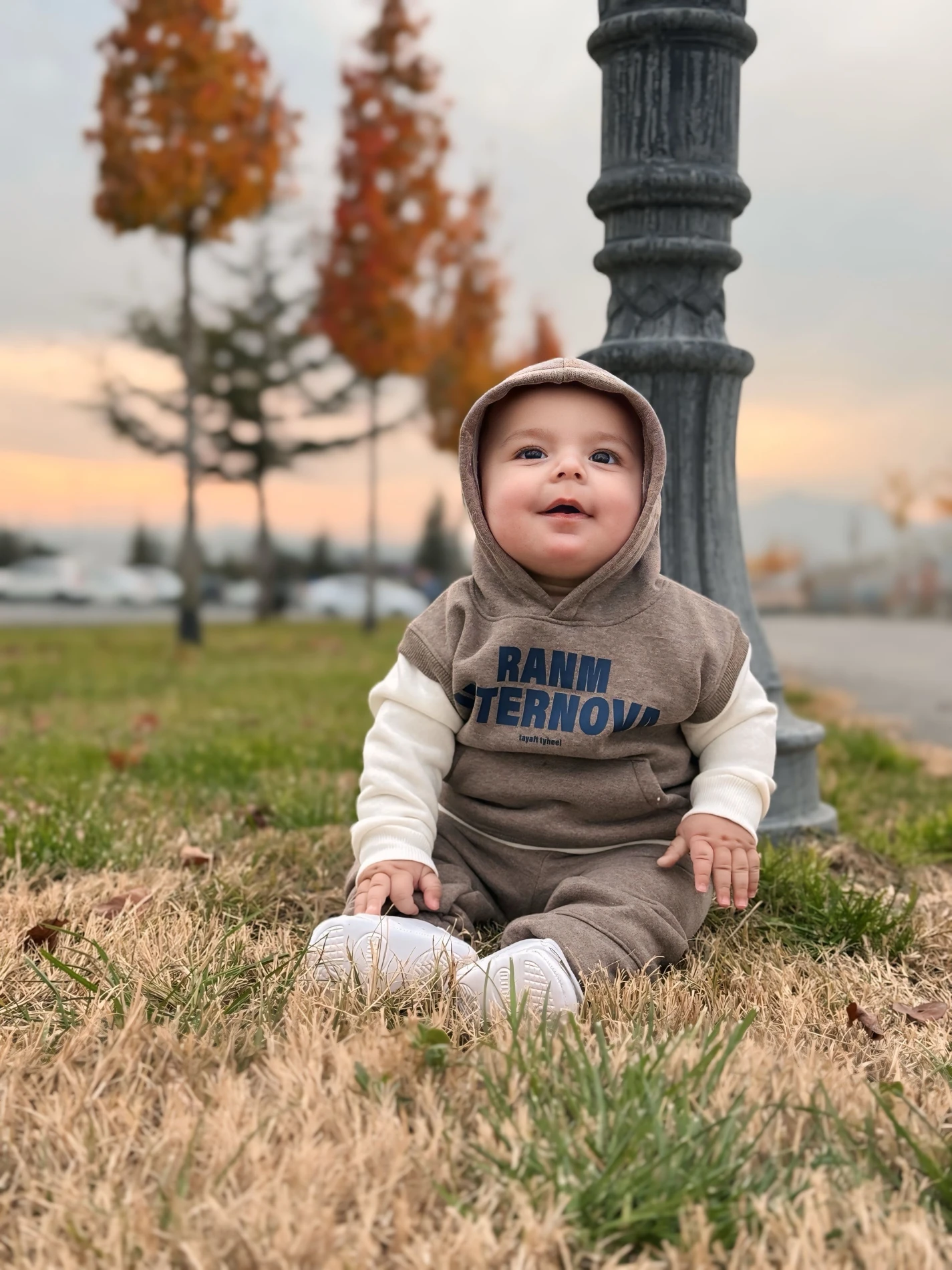 3 İp Şardonlu Spor Sweatli 2’li Takım