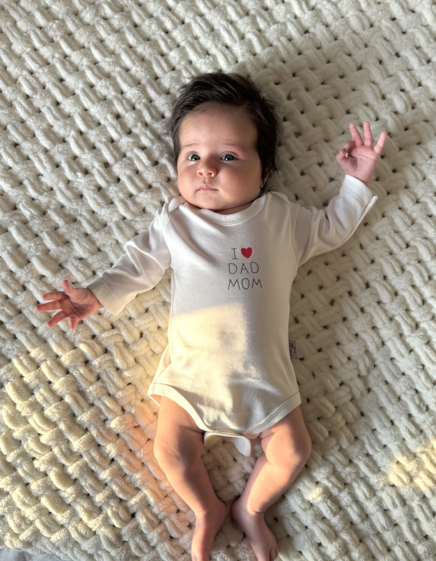 Love Family Zıbınlı Şapkalı Tulum Set