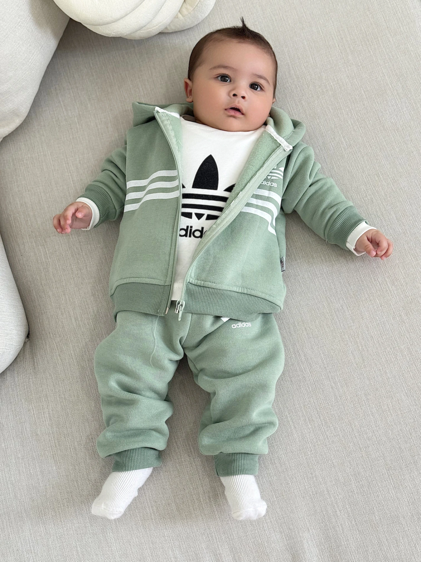 Marka 3 İp Şardonlu Kışlık Premium Kalite 3’lü Takım