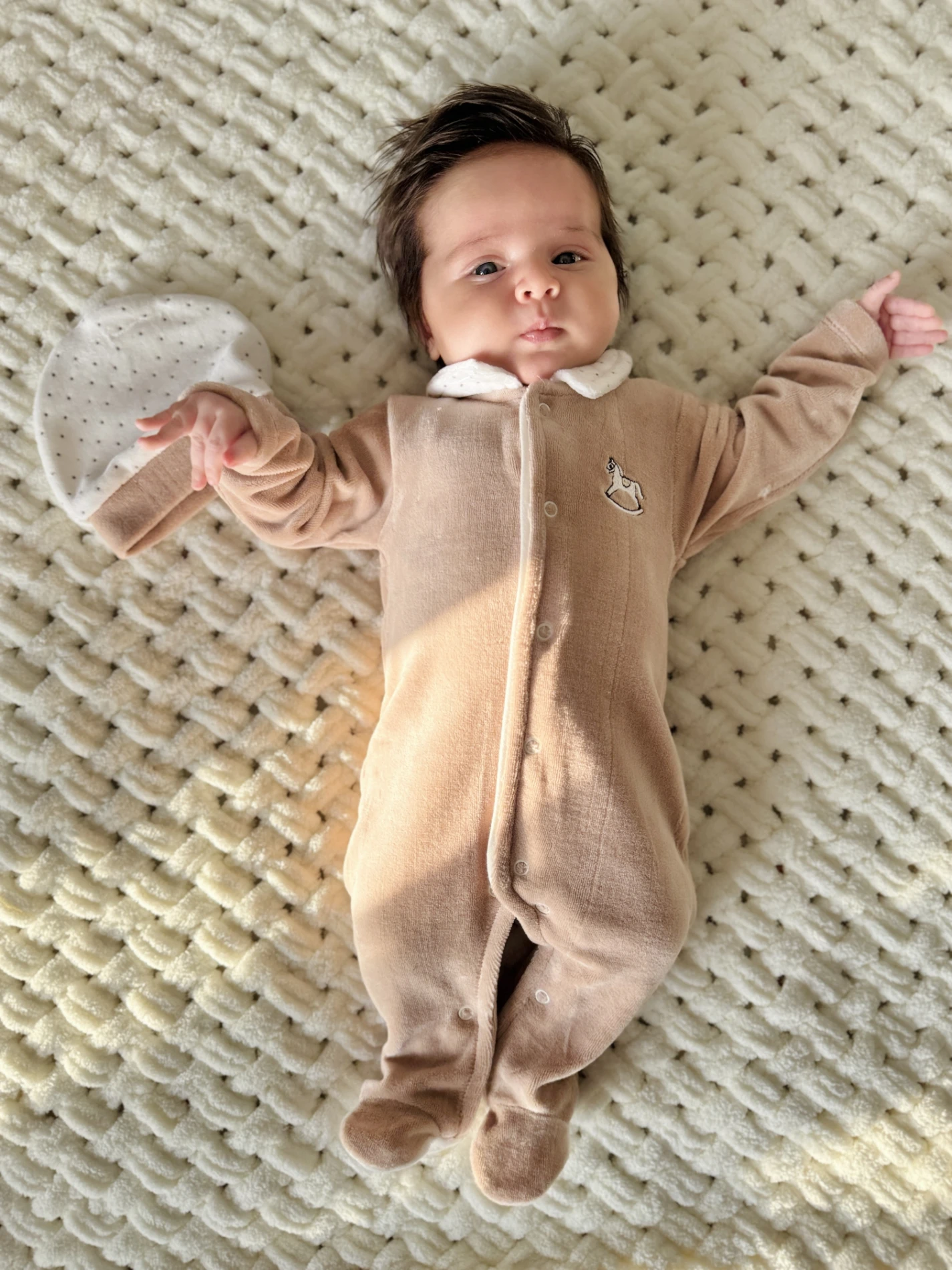 Yaka Detaylı Kadife Kumaş Premium Tulum