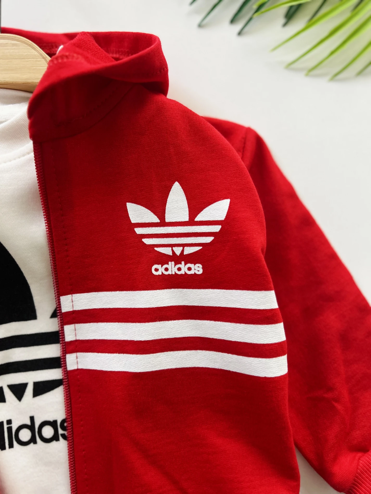 Marka Bodyli Hırkalı Eşofmanlı Unisex Mevsimlik 2 İp  %100 Pamuk 3’lü Takım