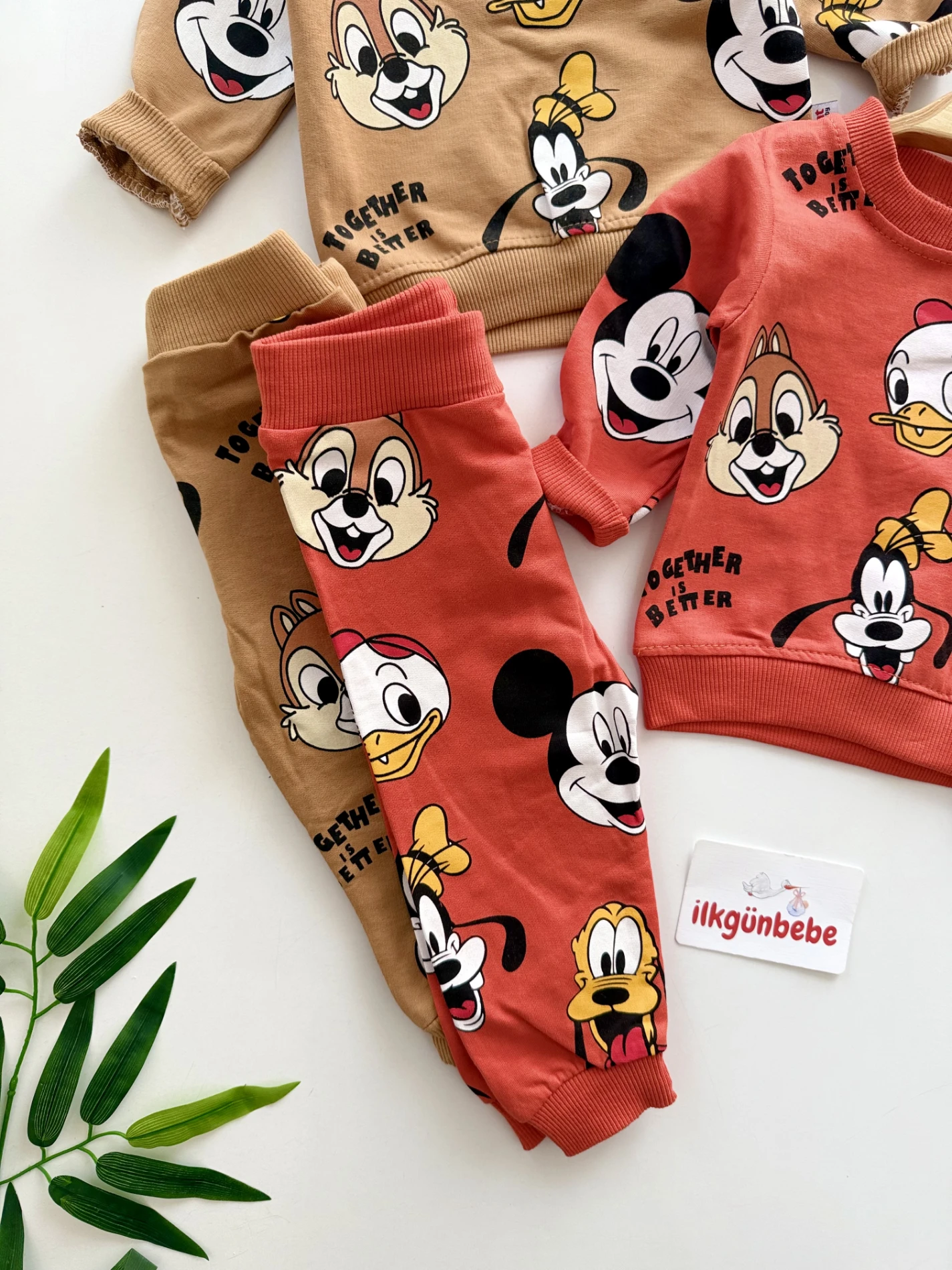 Çizgi Film Karakterli Mevsimlik 2’li Takım