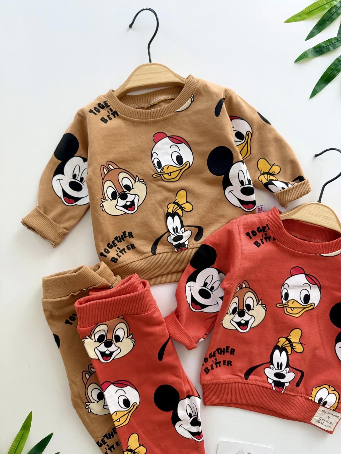 Çizgi Film Karakterli Mevsimlik 2’li Takım