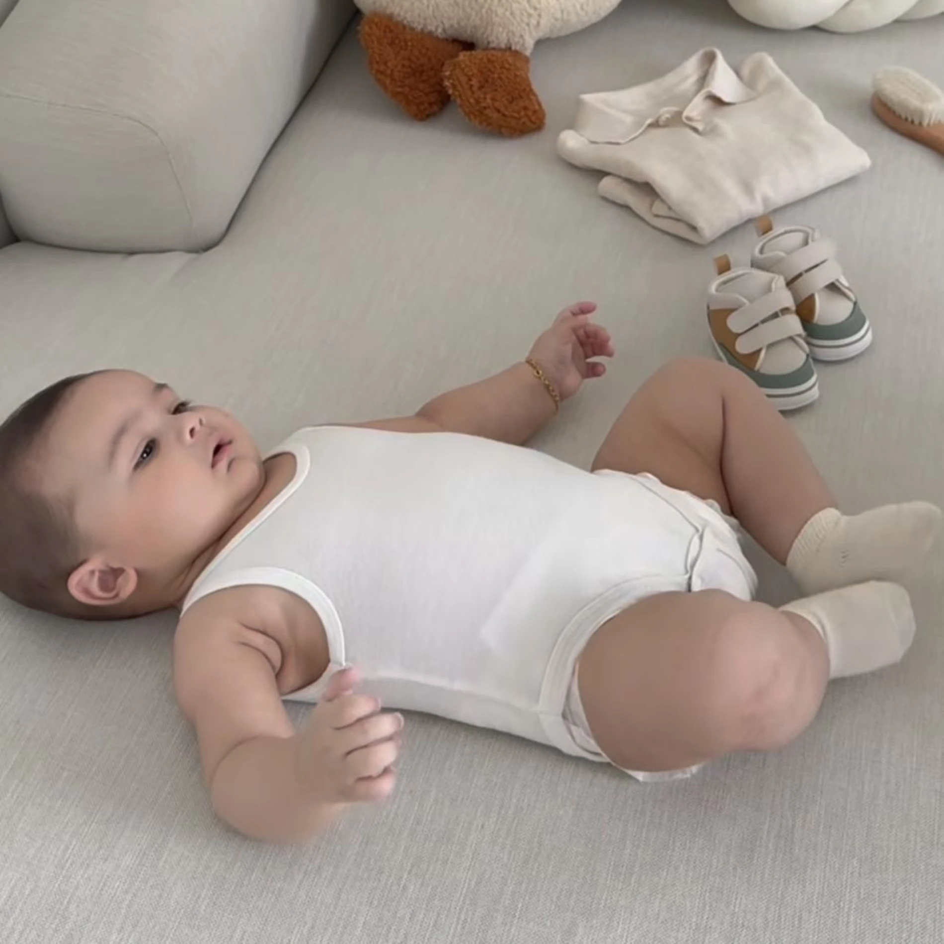 %100 Pamuk Basic Zıbın