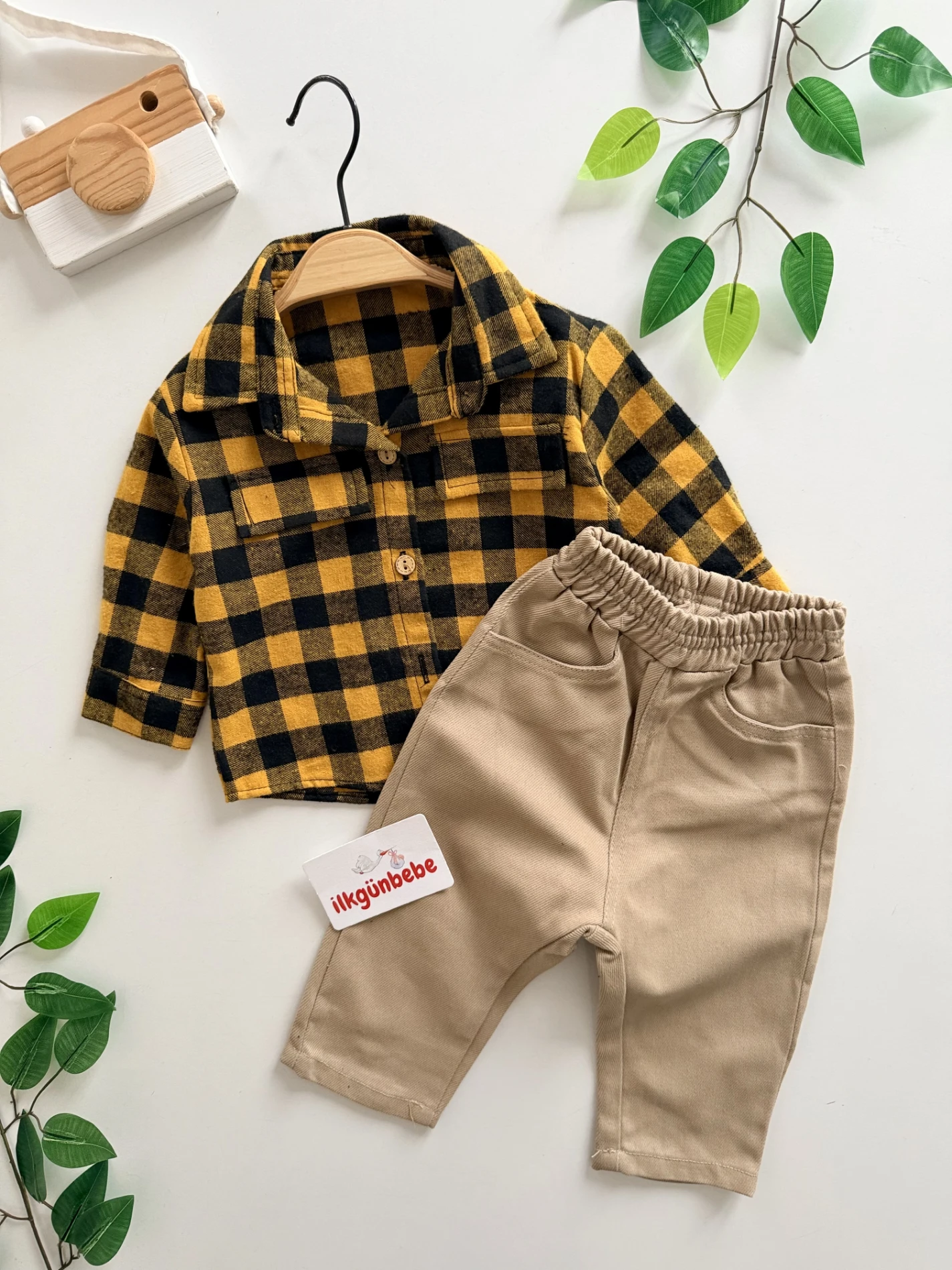 Ekose Oduncu Gömlekli Cool 2’li Takım