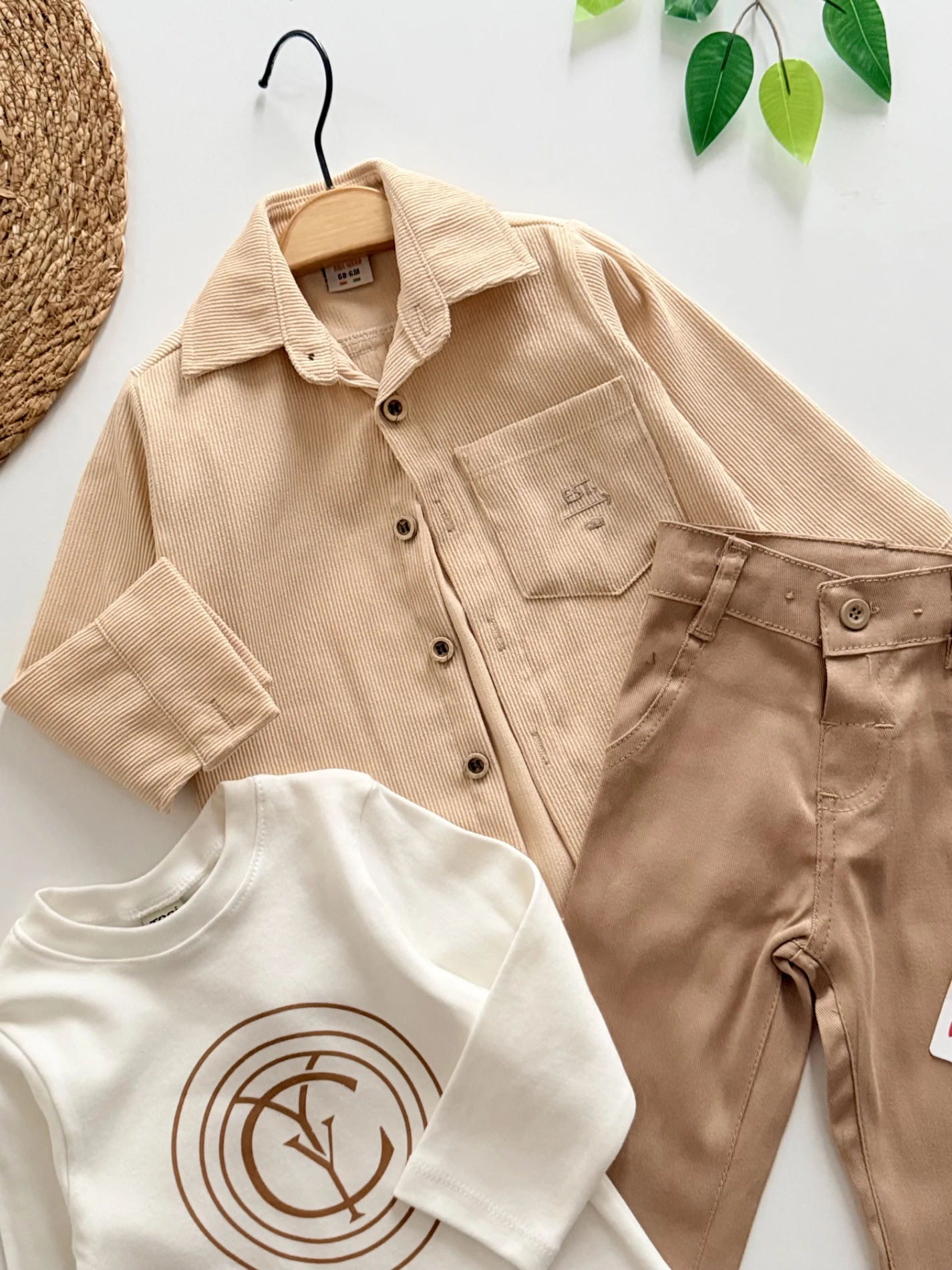 Premium Kalite Kadife Ceketli Bodyli 3’lü Takım