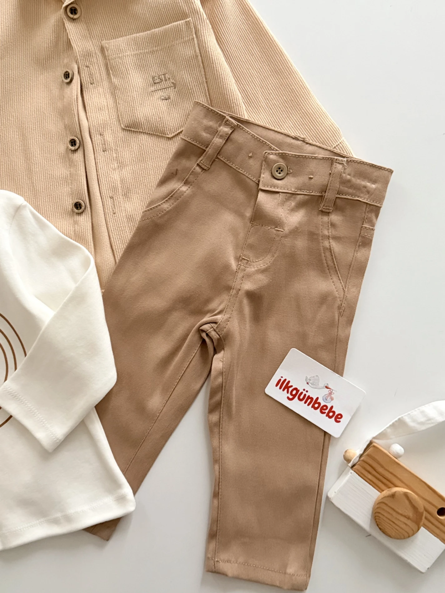 Premium Kalite Kadife Ceketli Bodyli 3’lü Takım