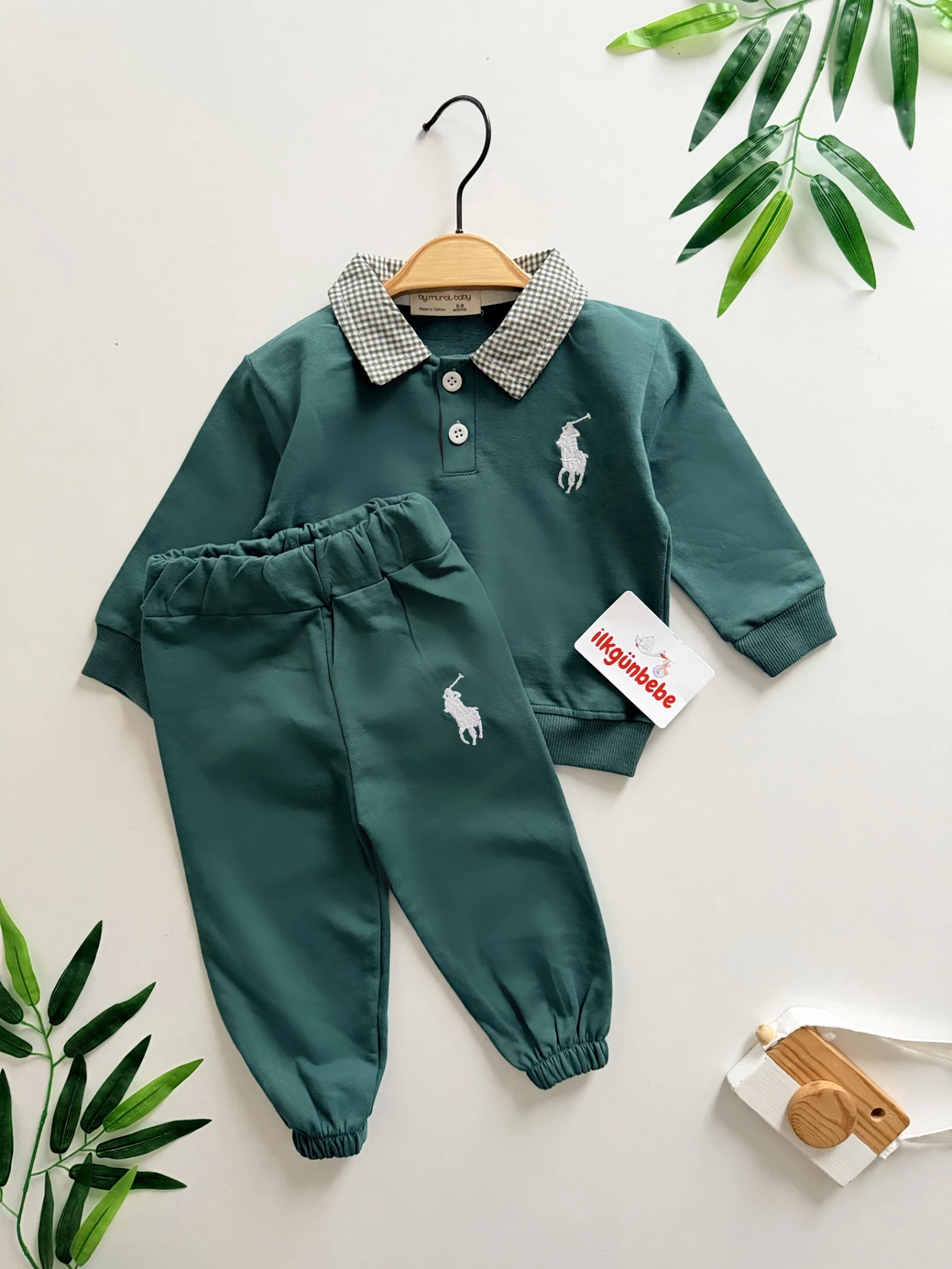 Marka Polo Yakalı 2 İp Mevsimlik 2’li Takım