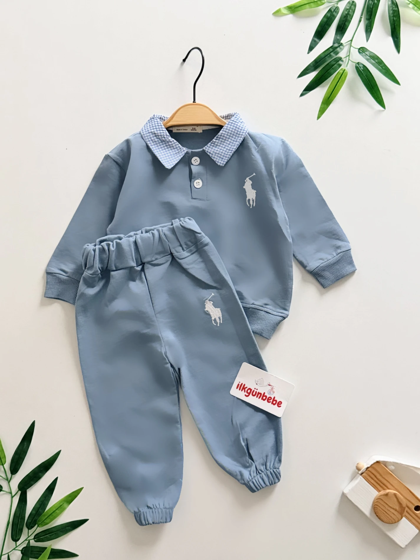 Marka Polo Yakalı 2 İp Mevsimlik 2’li Takım