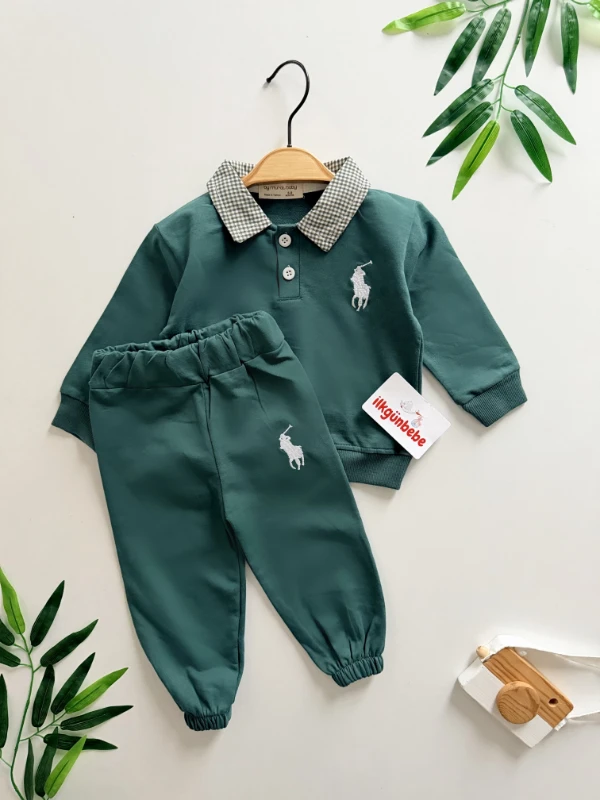 Marka Polo Yakalı 2 İp Mevsimlik 2’li Takım