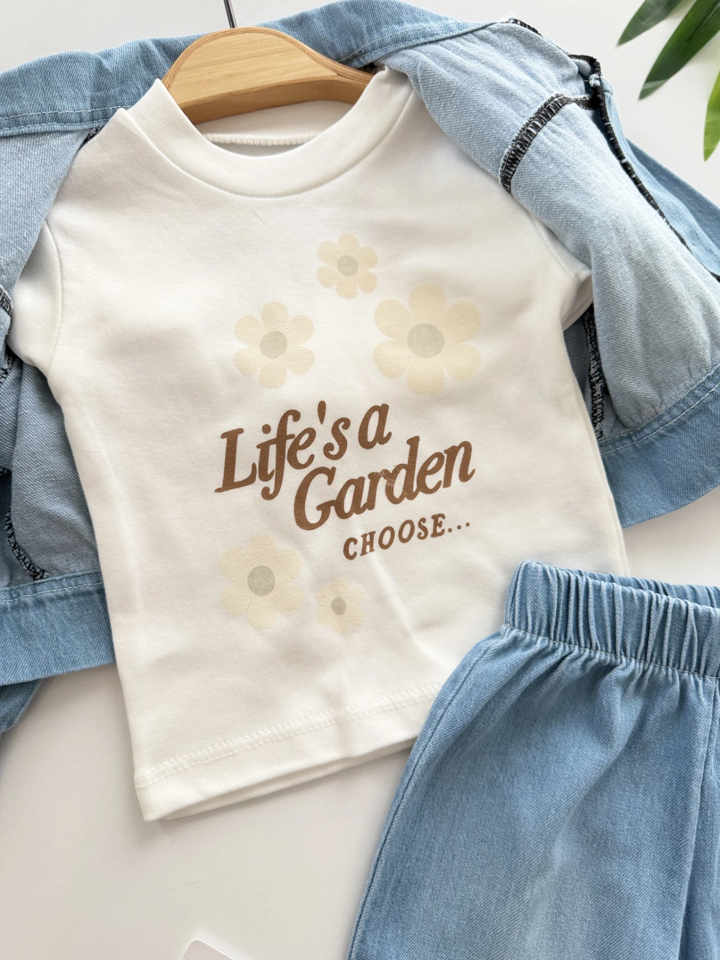 kot Ceketli Pantalonlu Bodyli 3’lü Takım