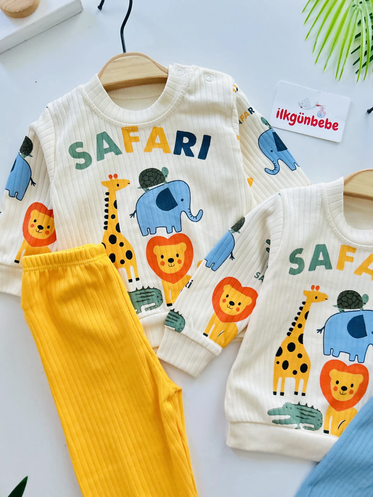 Safari Temalı Mevsimlik 2’li Takım