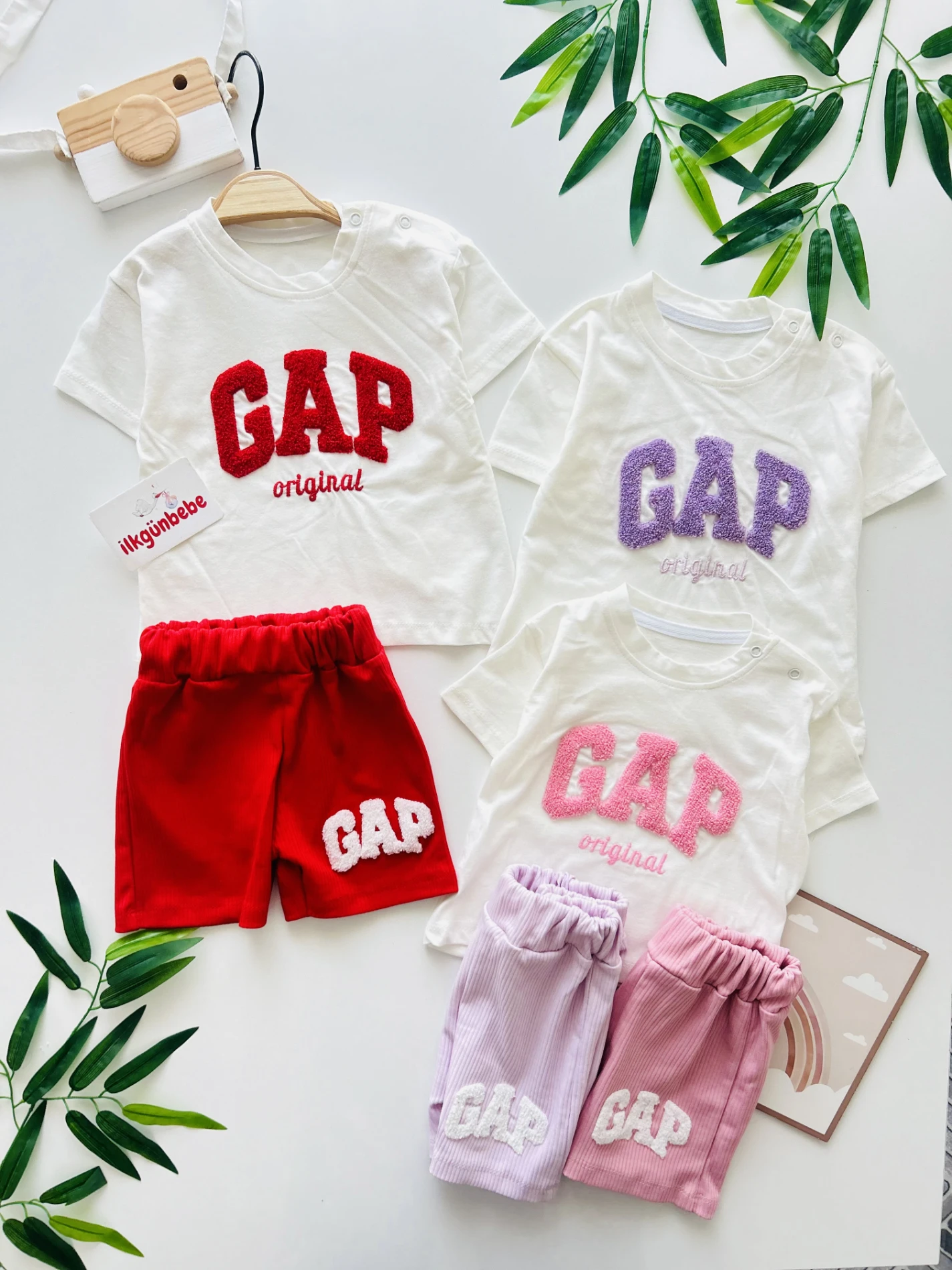 Gap Baskılı Rahat 2’li Unisex Spor Takım