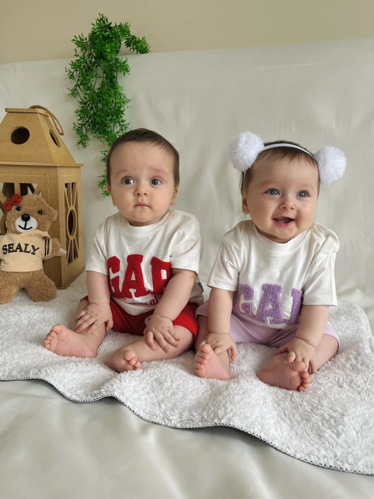 Gap Baskılı Rahat 2’li Unisex Spor Takım