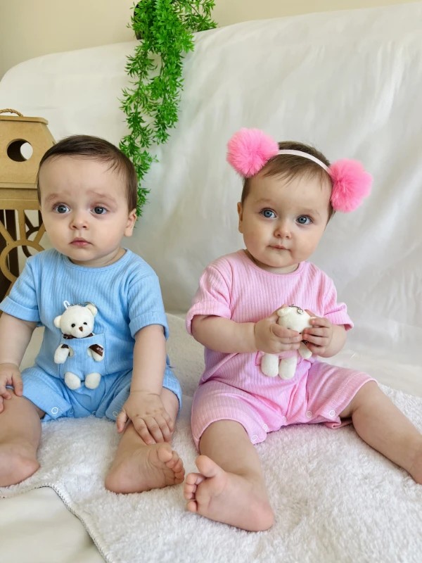 Oyuncak Ayıcıklı Yazlık Tulum