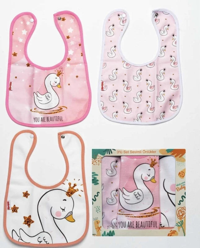  3 Parça Kutulu Önlük