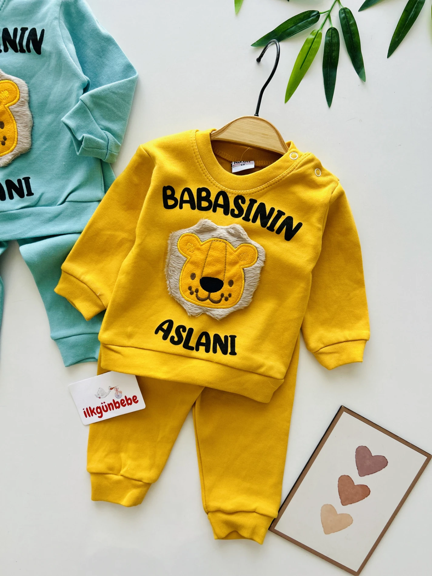 Babasının Aslanı %100 Pamuklu Takım