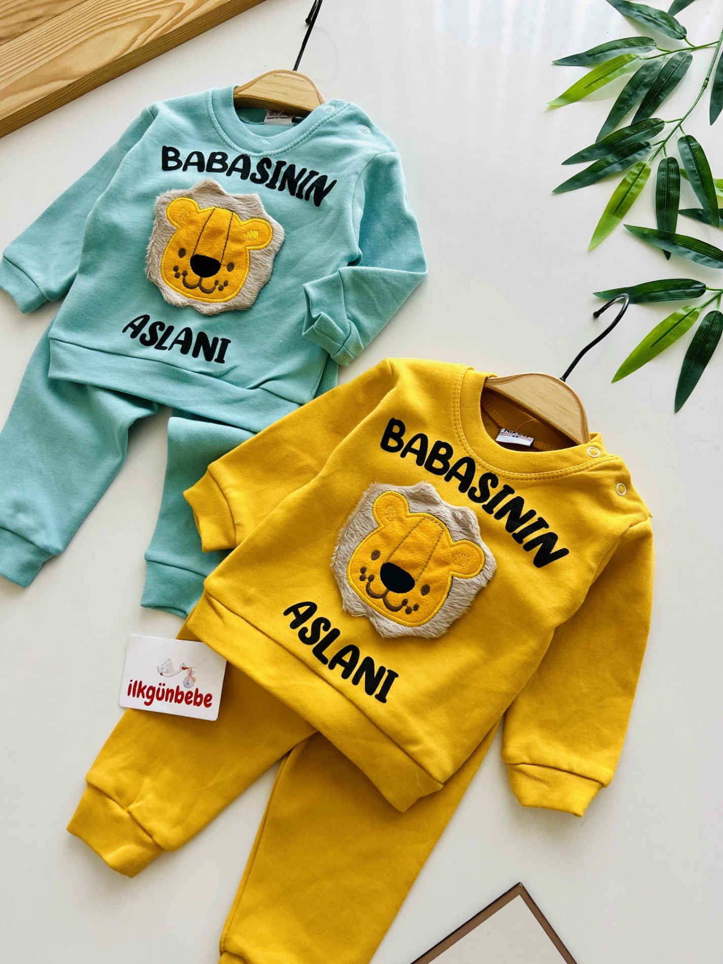 Babasının Aslanı %100 Pamuklu Takım
