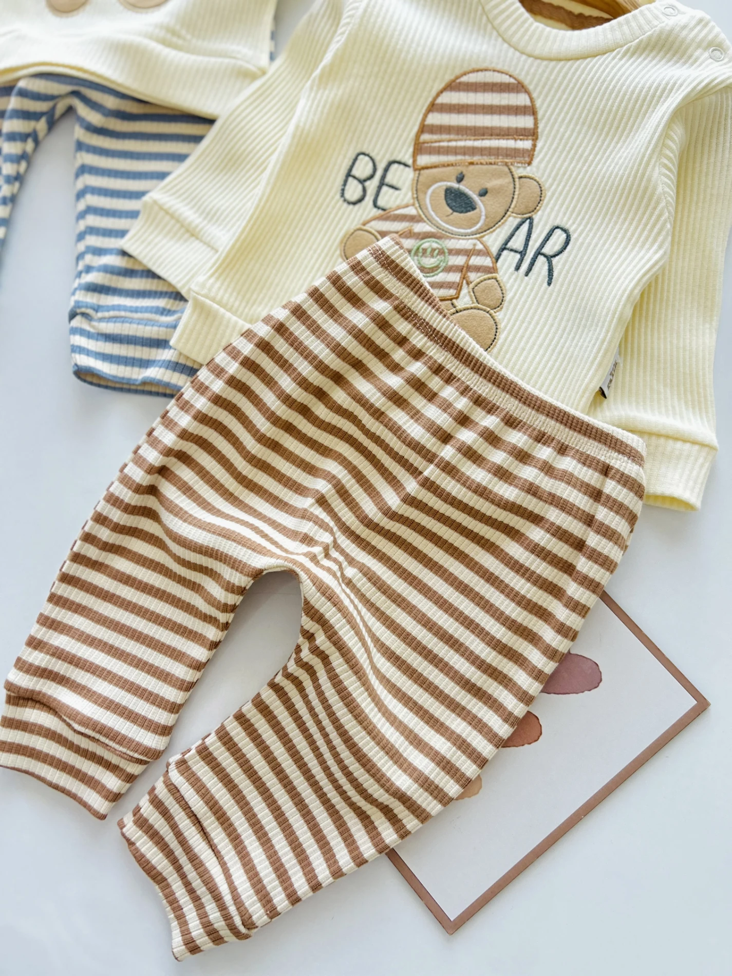Bear Teddy Esnek Kumaş 2’li Takım